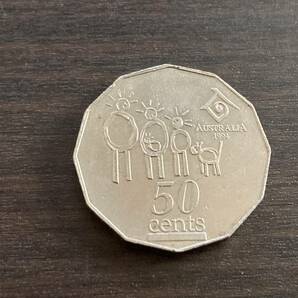 オーストラリア 1994年 50セント 硬貨 外貨 コイン 古銭の画像1