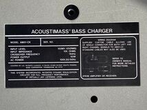 BOSE ボーズ ABC ACOUSTIMASS BASS CHARGER サブ ウーファー AM01-CK 本体 ベースチャージャー アンプ内蔵 ウーハー オーディオ 通電確認済_画像8