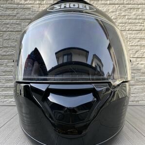 SHOEI ショウエイ QWEST フルフェイス ヘルメット Mサイズ 57㎝ 2012年製 黒 ブラック バイク用 布カバー付 日本製 の画像2