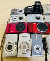 【18点セット】デジカメ まとめ Canon IXY pc1176 pc2275 pc1108 CASIO FUJIFILM Panasonic DMC-GF5 デジタルカメラ カメラ 動作品有_画像2