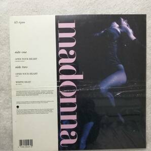 【未開封新品】Madonna Open Your Heart 12” USAオリジナル マドンナ オープン・ユア・ハートの画像2