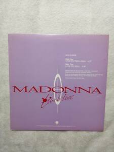 【非売品プロモ12”】Madonna Live To Tell USAオリジナル マドンナ　リヴ・トゥ・テル