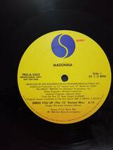 【非売品プロモ12”】Madonna Dress You Up(The 12" Formal Mix) USAオリジナル_画像2