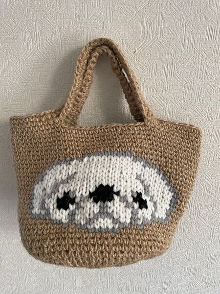 麻紐バッグ ハンドメイド