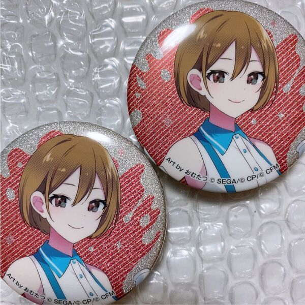 MEIKO ローソン グリッター缶バッジ