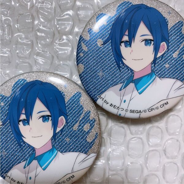 KAITO ローソン グリッター缶バッジ