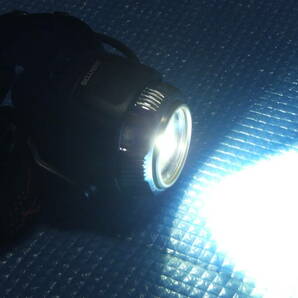 即決 送料無料 送料込 未使用に近い GENTOS ジェントス Gシリーズ GH-100RG LED ヘッドライト 点灯 確認済 ケーブル欠品の画像9