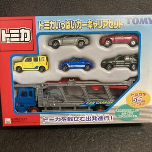 ● 未開封 トミー トミカいっぱいカーキャリアセット トミカ ミニカーの画像1