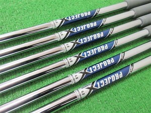 PROJECT-X!!!◆◆ バルド BALDO TTX FORGED アイアン 6本 #5-Pw プロジェクトX-FL 6.0(S+) ◆◆FLIGHTED ゴルフクラブ CQ45