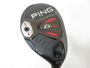 ピン◆◆ PING G410 ユーティリティ U5-26度 ALTA J CB RED(S) ◆◆JP 日本仕様 5U ゴルフクラブ CS42