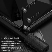 New 大型バイクスタンド・フロントホイールクランプ P021_画像6