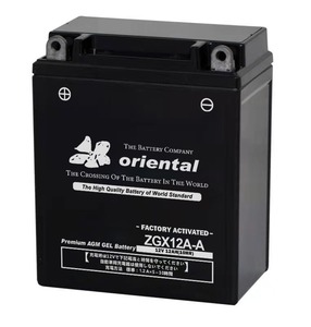 oriental ZGX12A-A （ゲルタイプ） ☆YB12A-A/GM12AZ-4A-1/FB12A-A互換品 【ゲル採用でCCA値大幅UP！！】