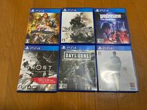 ☆ PlayStation 4☆ PS4ソフト ☆ ゴーストオブツシマ☆ デイズゴーン☆ 6本セット☆ ジャンク品_画像1