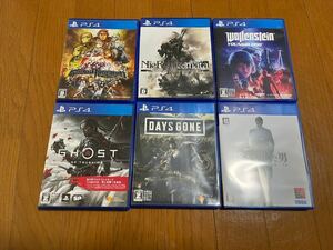 ☆ PlayStation 4☆ PS4ソフト ☆ ゴーストオブツシマ☆ デイズゴーン☆ 6本セット☆ ジャンク品