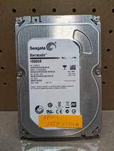 【A810】 内蔵3.5インチ SATA HDD 1TB　正常判定品　SEAGATE　ST1000DM003_画像1