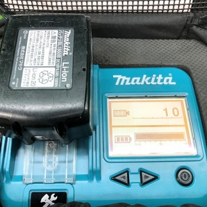 ①【充電回数10回】中古品 makita マキタ 18V 6.0Ah リチウムイオンバッテリ BL1860B 雪マーク付きの画像7