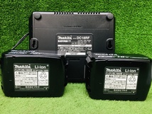 未使用品 makita マキタ 18V 6.0Ah 充電式 ボードカッタ SD180DRGX ※本体+バッテリ2個+充電器セット_画像8