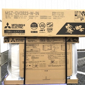 未使用品 MITSUBISHI 三菱電機 100V 10畳用 ルームエアコン 霧ヶ峰 MSZ-GV2823-W-IN + MUCZ-G2823 ※2023年モデルの画像8