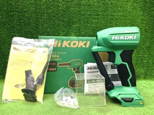 未使用品 HiKOKI ハイコーキ 18V コードレスエアダスタ RA18DA (NN) ※バッテリ・充電器別売