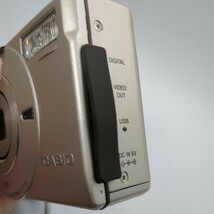 コンパクトデジタルカメラ CASIO XV-3 超希少　単焦点レンズ　動作品　バッテリー無し　CASIOケース付き_画像10