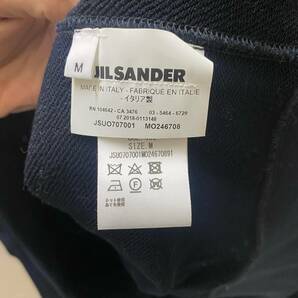 JIL SANDER ジルサンダー 19SS ハイネックジップパーカー ブラック【代官山03】の画像7