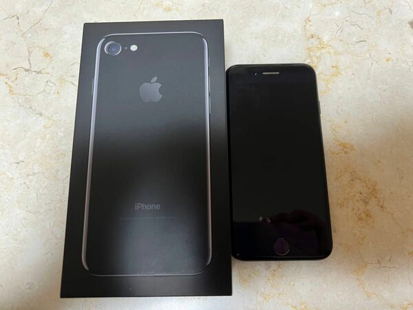 iPhone7本体　128G SIMフリー ブラック Apple iPhone