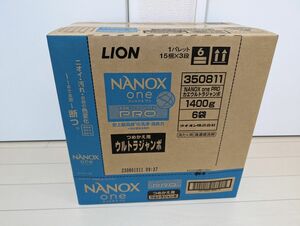 ナノックス ワン（NANOX one）PRO プロ 詰め替え ウルトラジャンボ 1400g　6個