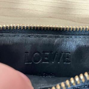最終値下げ ロエベ リネン カード コインケース loewe linen カーフレザー 化粧箱・タグ・化粧袋の画像3