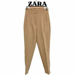 ZARA ザラ レディース ボトムス テーパードパンツ かわいい前ポケット おしゃれ キレイ 24 ウェスト60cm相当 inp1-311