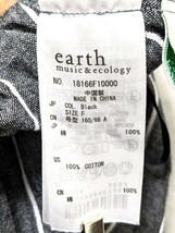 ★美品 earth music & ecology アースミュージック＆エコロジー レディース ワイドパンツ ゆったり カジュアル フリーサイズ nr2-027_画像9