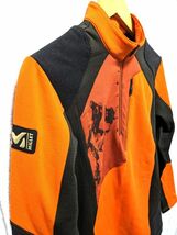 ★新品 11900円 タグなし MILLET ミレー トップス 登山 アウトドア ハイキング 胸囲90cm / Sサイズ L.ORANGE 040_画像4