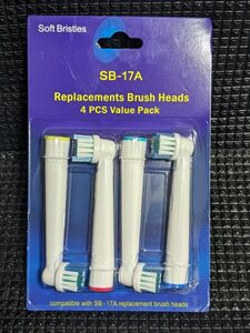 ★新品★ オーラルB Oral-B ブラウン 電動歯ブラシヘッド 交換用 互換性あり 4本セット / CS-a10