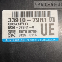 MK53S【エンジン コンピューター】H30 スズキ スペーシアカスタム ハイブリッドXS 送料400円可 33910-79R1 ECU 最終売り尽くし! SPC13_画像2