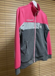 ★【激安処分10円～最落無し売り切ります】le coq sportif ルコックスポルティフ ジャージ トラックトップ ウォームアップジャケット L