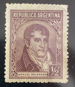  Argentina stamp *man L * bell glano1946 year 