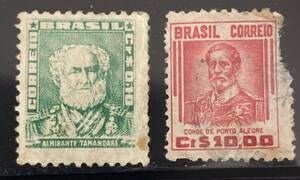 Brazil stamp * maru kes. army 1946 year * Ora sio*sheliga1954 year 