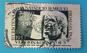  Mexico stamp *natalisio*D*mi gel 100 year Ida rugo., pad 