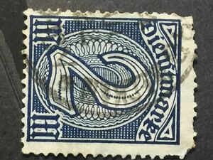 ドイツ切手(公用)★2マルク 1920年150カ国出品中