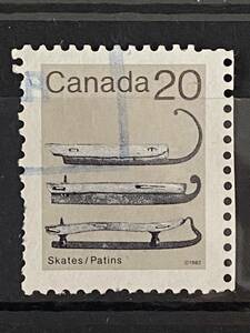 カナダ切手★1982年　スケートの歯