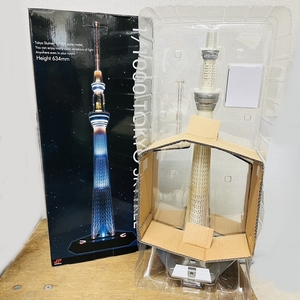 [240322-5T]【未使用保管品】≪東京スカイツリー/オブジェ≫1/1000 TOKYO SKYTREE/JoyPalatte/ライトアップ/イルミネーション 