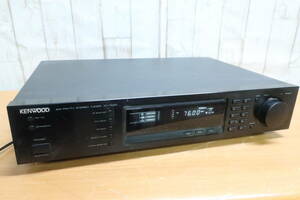 [240308-2M][ secondhand goods ]{ audio }KENWOOD/ Kenwood stereo tuner AM/FM/TV KT-7020 body only AM only check OK{ condition :^}