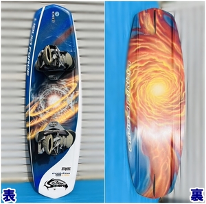 [240301-3T]【中古品】≪ウェイクボード≫リキッドフォース/evolution 138/LIQUID FORCE/138.4cm×42.7㎝/LBF1.5 