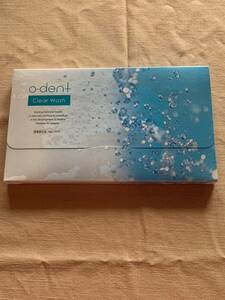  box unopened * free shipping *o-dent Clear Washo-tento clear woshu240mL (1.8mL×30.) 30 day minute 