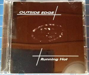 ★廃盤貴重★美品 リマスター 名盤 メロハー OUTSIDE EDGE アウトサイド・エッジ Running Hot