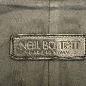 NEIL BARRETT ニール・バレット レザージャケット サイズL の画像6