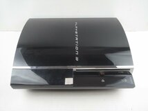 ♪SONY PlayStation3/PS3 HDD 初期型 60GB CECHA00 本体セット♪通電OK 中古ジャンク品_画像2