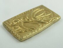 ♪天保一分判金 重さ約2.8g♪個人保管品_画像3