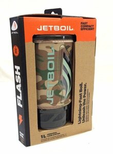 ☆☆モンベル　シングルバーナー　JETBOIL ジェットボイル フラッシュ　JBFLASH　カモフラージュ CAMO　キャンプ用品☆未使用品