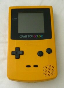 ☆☆任天堂　Nintendo　ニンテンドー　GAME BOY COLOR ゲームボーイカラー　本体　CGB-001　イエロー☆USED品