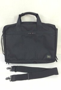 ☆☆PORTER ポーター　吉田カバン　ステージ　3WAY　ビジネスバッグ　ブリーフケース/ショルダー/リュック　ブラック系☆美品